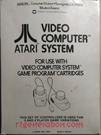 Paddle Controller Set No Atari Logo Box Back 200px