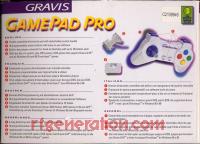 Gravis GamePad Pro  Box Back 200px