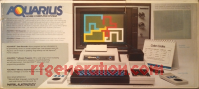 Mattel Aquarius Home Computer System  Box Back 200px