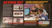 Nintendo Entertainment System Action Set - Gray Zapper Box Back 200px