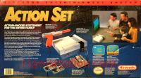 Nintendo Entertainment System Action Set - Orange Zapper - Red Stripe Box Back 200px