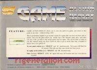 Game Action Replay  Box Back 200px