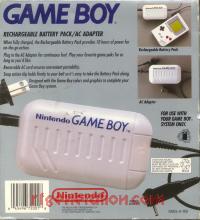 Nintendo Game Boy Rechargeable Battery Pack  Box Back 200px