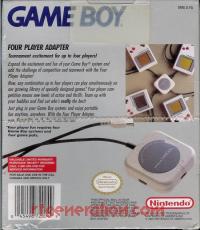 Nintendo Game Boy Four Player Adapter  Box Back 200px