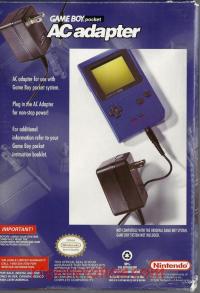 Game Boy Pocket AC Adapter  Box Back 200px