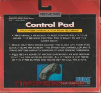 Sega Genesis Controller 3 Button Box Back 200px