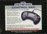 Sega Genesis Controller Red Button Lettering Box Back 200px