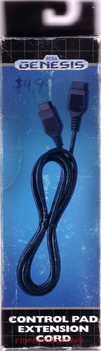 Control Pad Extension Cord Official Sega Box Front 200px