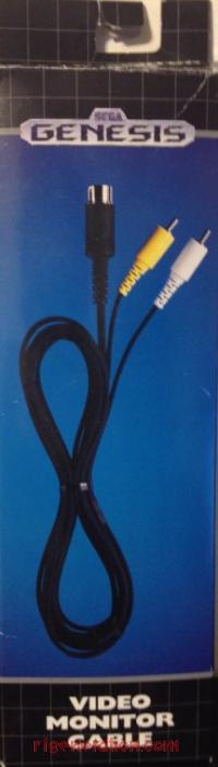 Sega Genesis Video Monitor Cable  Box Front 200px