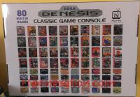 Sega Genesis Classic Game Console  Box Back 200px