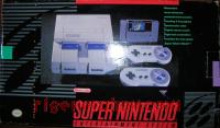 Super Nintendo Entertainment System Super Mario World Bundle Box Front 200px