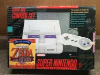 Super Nintendo Entertainment System The Legend of Zelda: A Link to the Past Bundle Box Front 200px