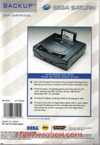 Backup RAM Cart  Box Back 200px