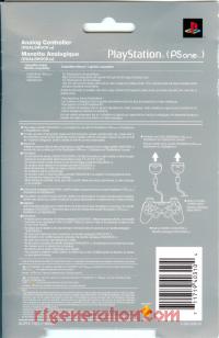 PSone DualShock Controller Official Sony Box Back 200px