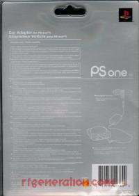 PSOne Car Power Adaptor  Box Back 200px