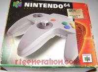 Nintendo 64 Controller Gray Box Front 200px