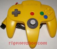 Nintendo 64 Controller Yellow Hardware Shot 200px
