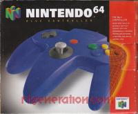Nintendo 64 Controller Blue Box Front 200px