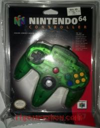Nintendo 64 Controller Jungle Green Box Front 200px
