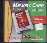 Memory Card Plus Red Label - Storage Case Box Front 200px
