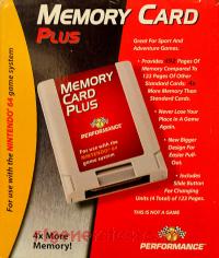 Memory Card Plus Red Label Box Front 200px