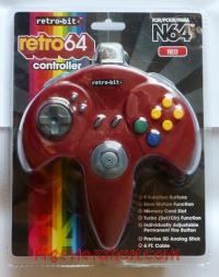 Retro 64 Controller Red Box Front 200px