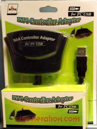N64 Controller Adapter for PC USB  Box Front 200px