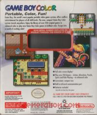Nintendo Game Boy Color Atomic Purple Box Back 200px