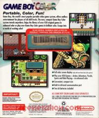 Nintendo Game Boy Color Teal Box Back 200px