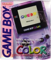 Nintendo Game Boy Color Atomic Purple Box Front 200px