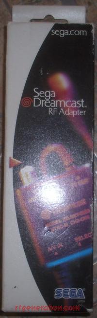 Dreamcast RF Adapter Official Sega Box Front 200px