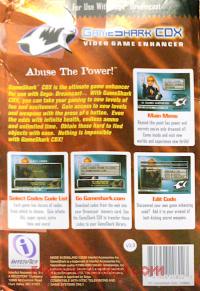 GameShark CDX  Box Back 200px