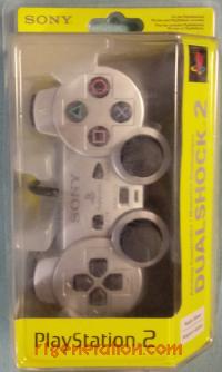 PlayStation 2 DualShock 2 Controller Satin Silver Box Front 200px