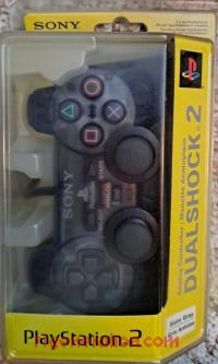 PlayStation 2 DualShock 2 Controller Official Sony - Slate Grey Box Front 200px