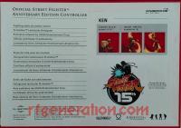 Official Street Fighter Anniversary Edition Controller Ken Box Back 200px