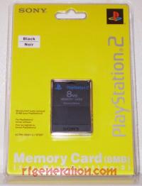 8MB Memory Card Black - Official Sony Box Front 200px