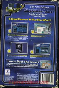 SharkPort Code & Save Transfer Kit  Box Back 200px