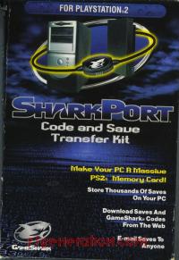 SharkPort Code & Save Transfer Kit  Box Front 200px