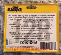 128MB Memory Card for PS2  Box Back 200px