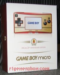 Nintendo Game Boy micro Special 20th Anniversary Edition Box Front 200px