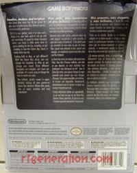 Nintendo Game Boy micro Black With 2 Additional Faceplates Box Back 200px