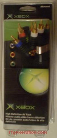 High Definition AV Pack Official Microsoft Box Front 200px