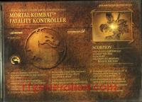 Mortal Kombat Fatality Controller Scorpion BlockBuster Exclusive Box Back 200px