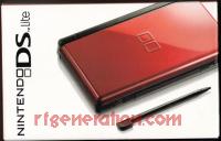 Nintendo DS Lite Crimson/Black Box Front 200px