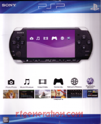 Sony PSP PSP 3000 Core Pack System - Piano Black Box Front 200px