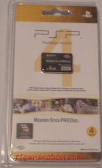 4GB Memory Stick PRO Duo Official Sony - Without Adaptor Box Front 200px
