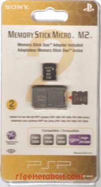 Memory Stick Micro M2 2GB Box Front 200px