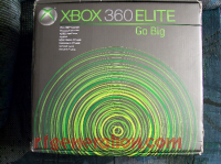 Microsoft Xbox 360 Elite Box Front 200px