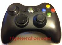 Microsoft Xbox 360 Wireless Controller Solid Black Hardware Shot 200px
