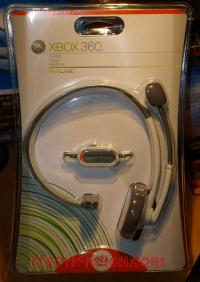Xbox 360 Headset Official Microsoft - Large plug Box Front 200px